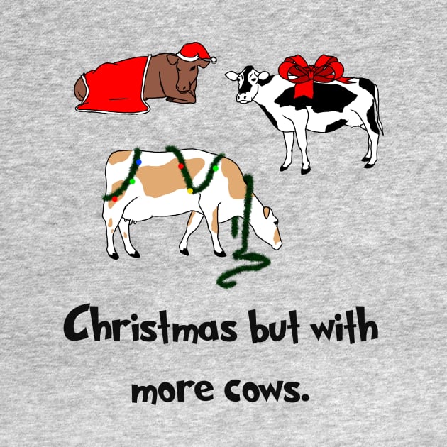 Cow Christmas by WereTermite